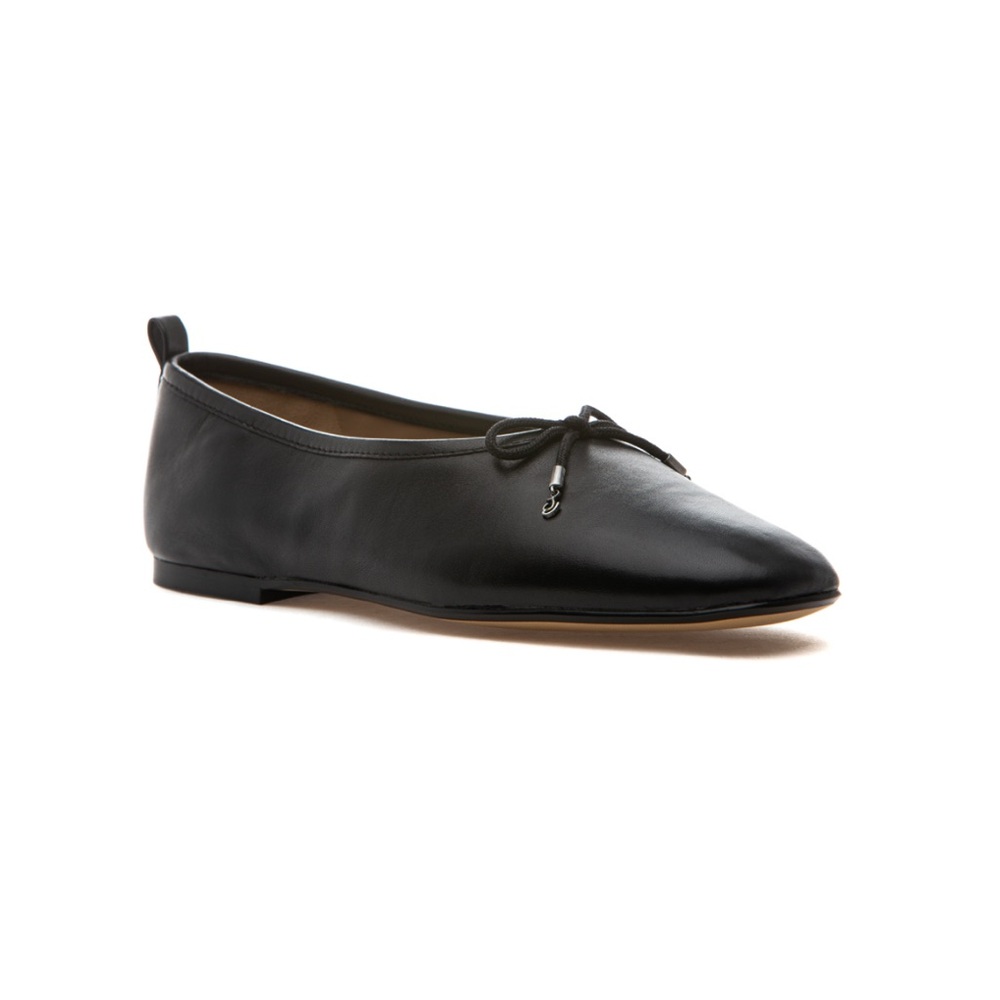 *NUDE* Sam Edelman Ari Leather Ballet Flats - Never Worn
